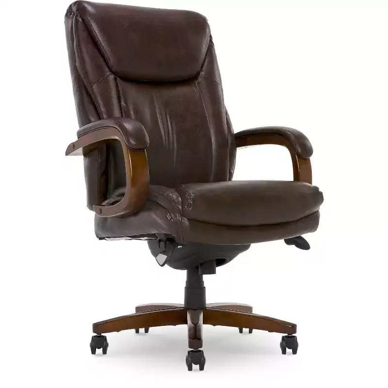 Big & Tall Executive Office Chair in Coffee