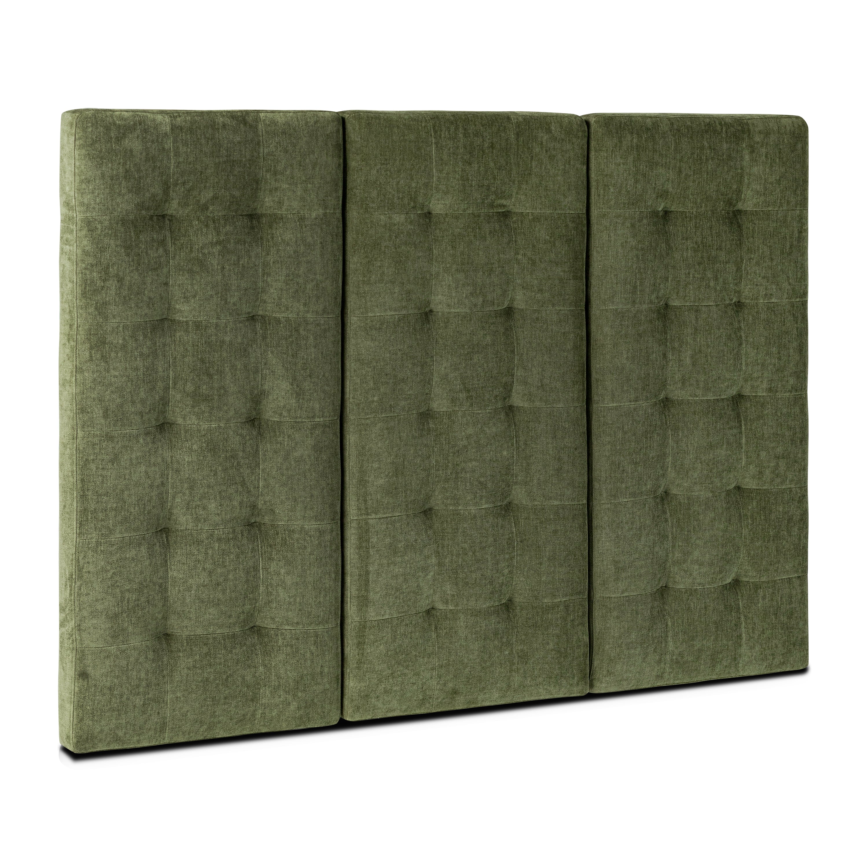 Bed Headboard | Distressed Green | Queen
