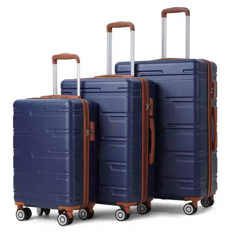 3 Piece Hardshell Luggage Set (20/24/28 Inch), Lightweight Hard Shell Suitcase Set with Spinner Wheels, Expandable Carry on & Checked Luggage
