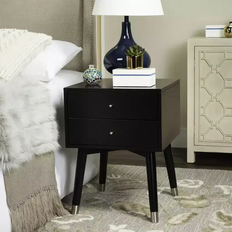 Lyla Retro Nightstand - FOX6234 - Safavieh Couture