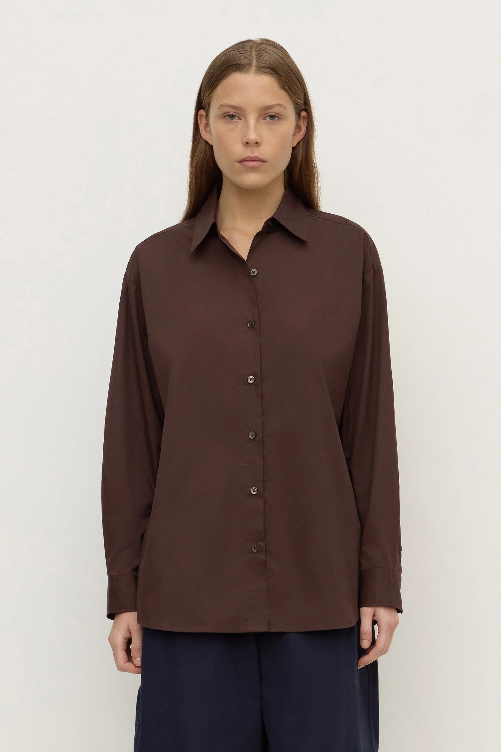 Ganache Cotton Poplin Shirt