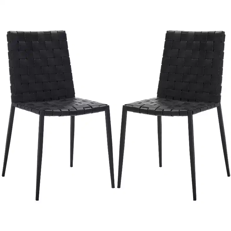 Rayne Woven Dining Chair (Set of 2) - DCH3006 - Safavieh