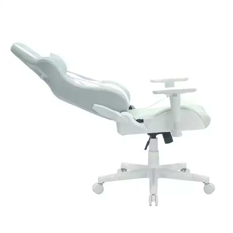 TUYOHW 300lbs Swivel Gaming Chair with Adjustable Height,Lumbar&Head Pillow,Wheels,Ergonomics Office Chairs Video Game Chaise for Office&Home