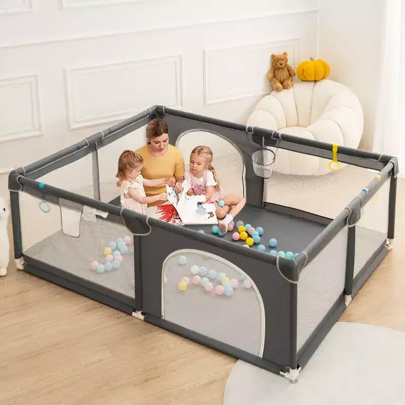 4-Panel Baby Playpen 71