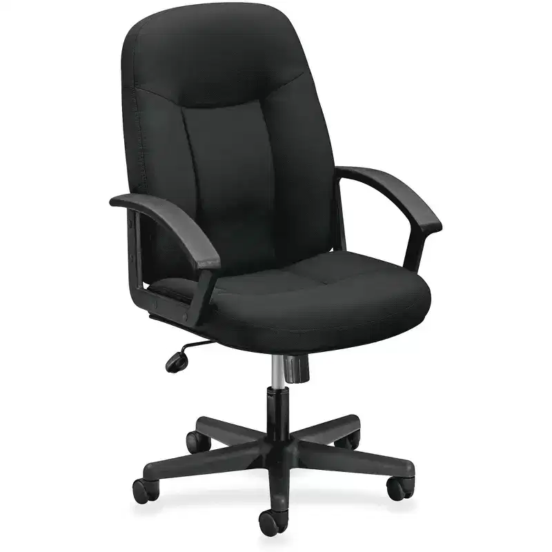 High-Back Executive Office Chair - Black