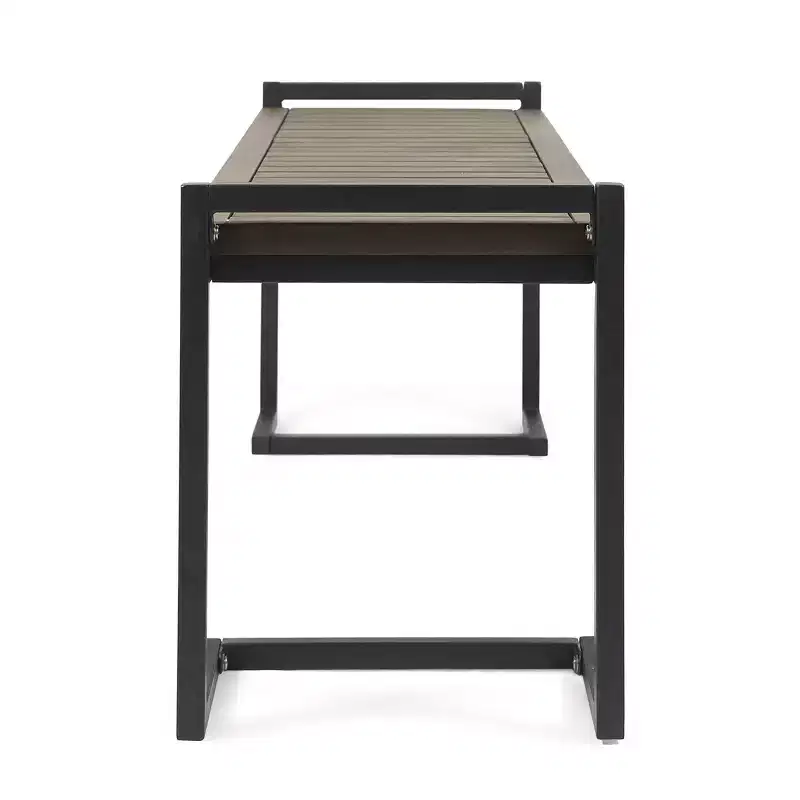 Hopkins Acacia & Iron Bench - Christopher Knight Home