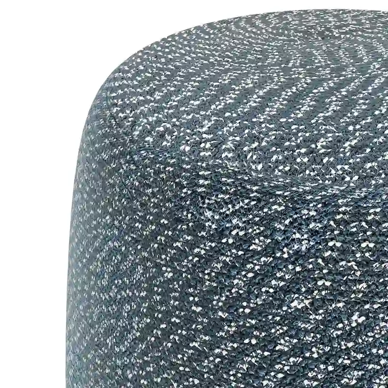 WYNDENHALL Brodie Round Braided Pouf