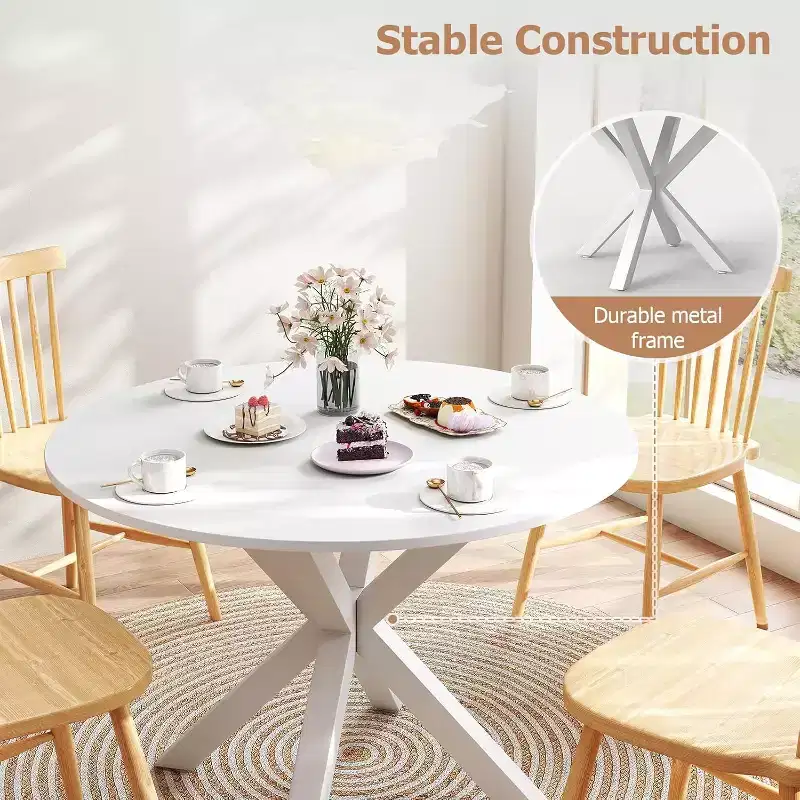 Round Dining Table, 42