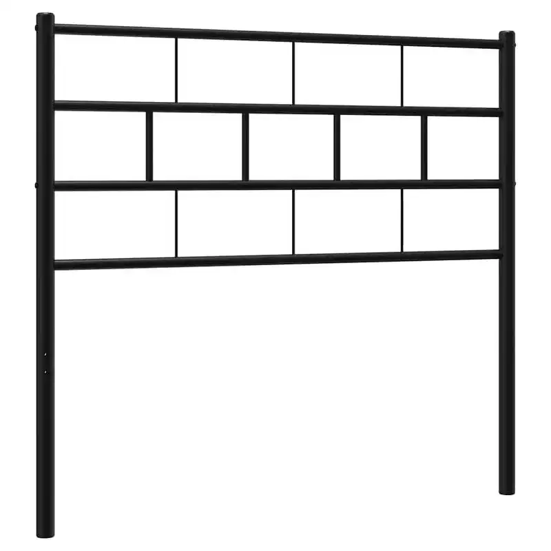Powder-Coated Steel Metal Headboard Only