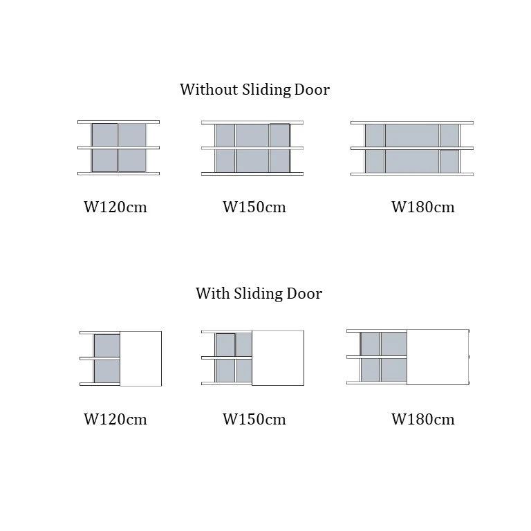 Wall Board Double - Cabinet