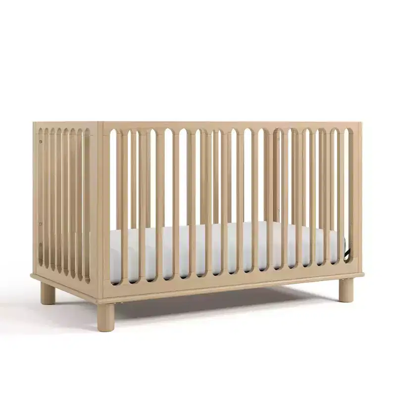 Storkcraft Sicily Deluxe 3-in-1 Convertible Crib with Toddler Guardrail