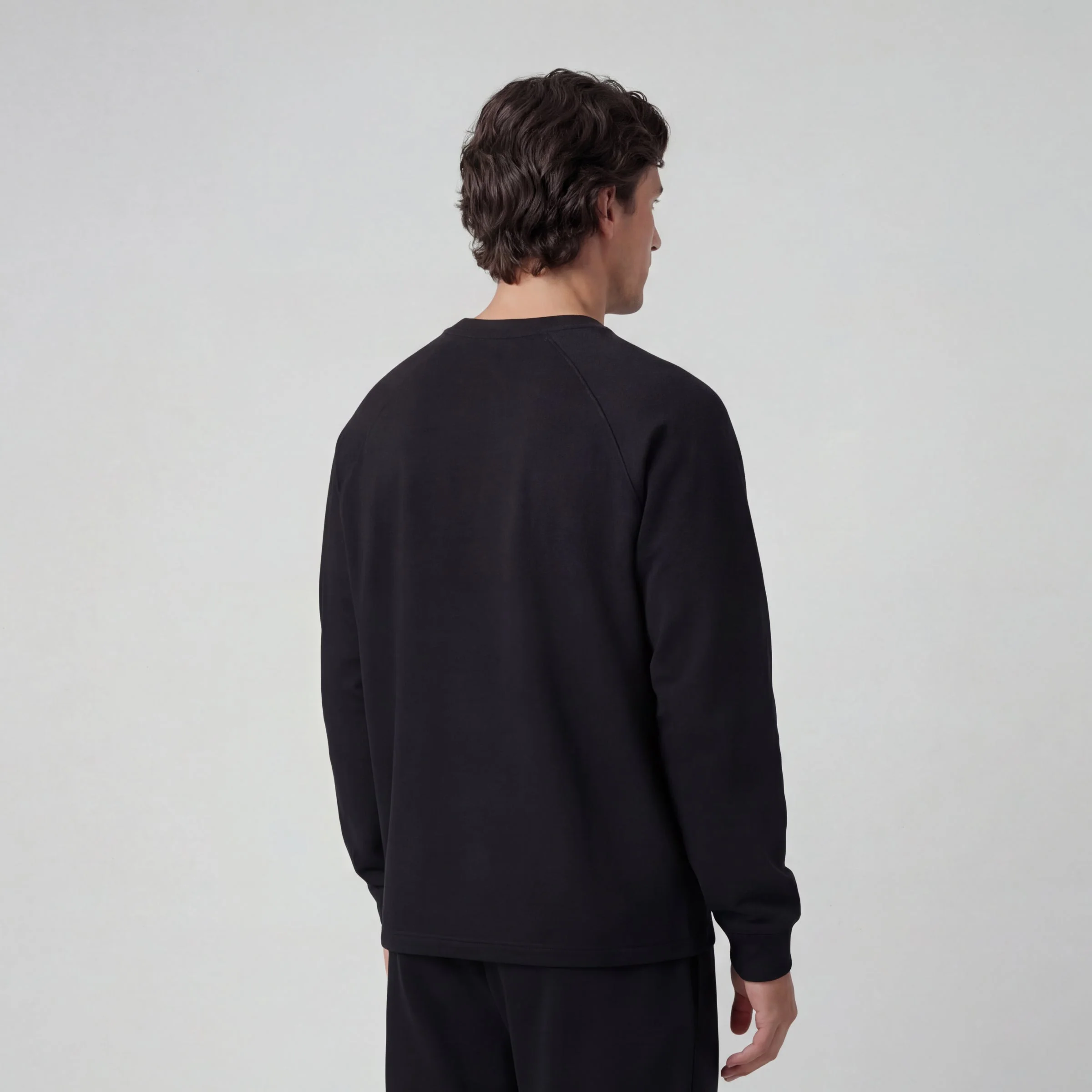 Classic Crewneck Sweatshirt - True Black