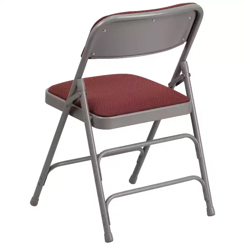 2-Pack Home & Office Party Events Fabric Padded Metal Folding Chair