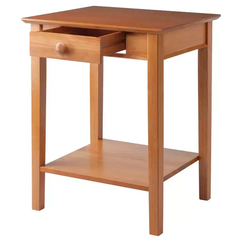 Studio End / Printer Table - Honey - Winsome