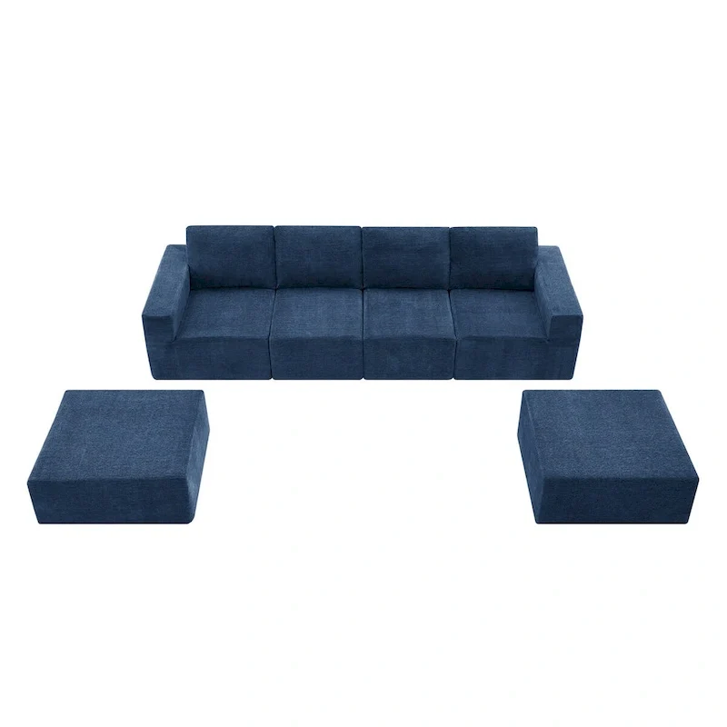 Modular U Shaped Sectional Sofa
