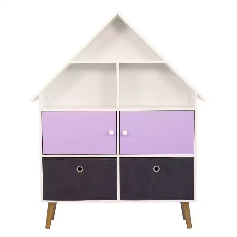 Humble Crew Kids' Dollhouse Storage Organizer Purple
