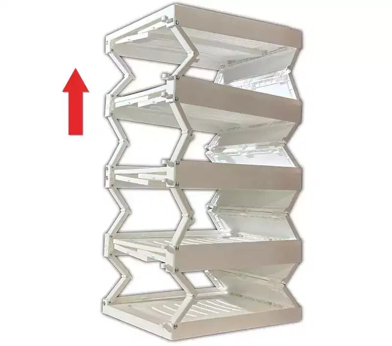 Jokari Pop-Up Shoe Shelf  Collapsible Stackable Storage Unit