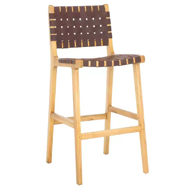 Leather Bar Stool