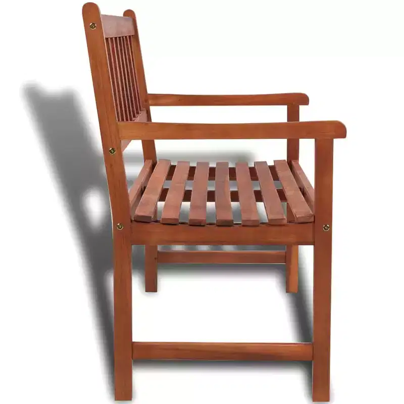 Garden Bench Light Brown Acacia hardwood Medium Durable
