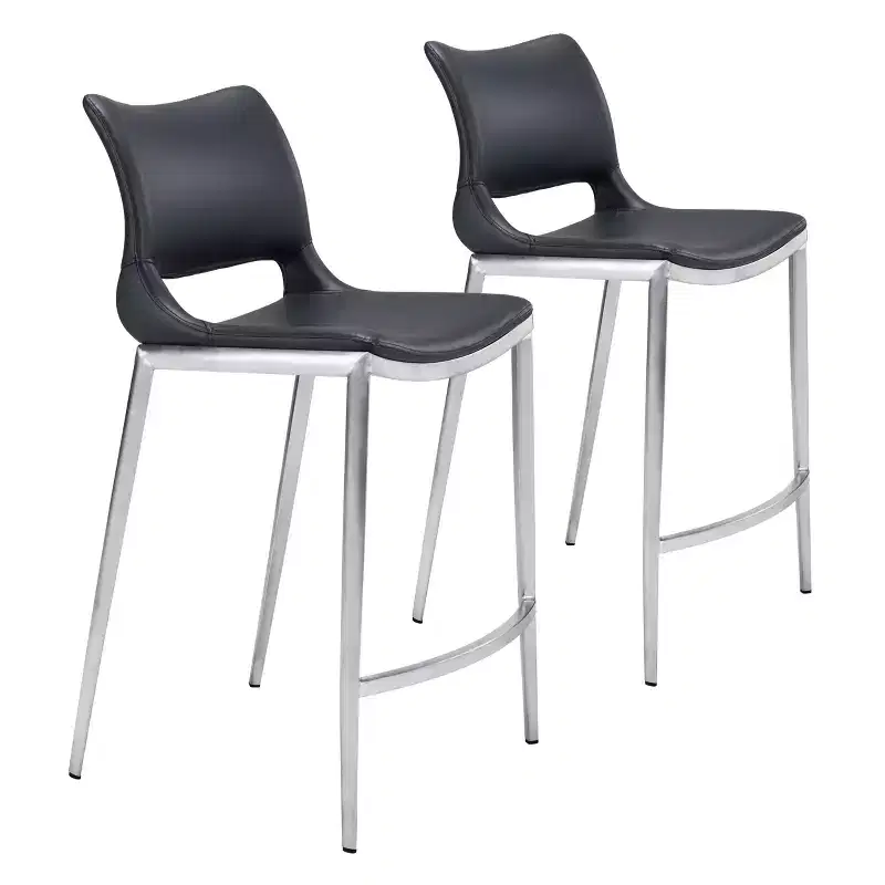 Set of 2 Geary Counter Stools - ZM Home