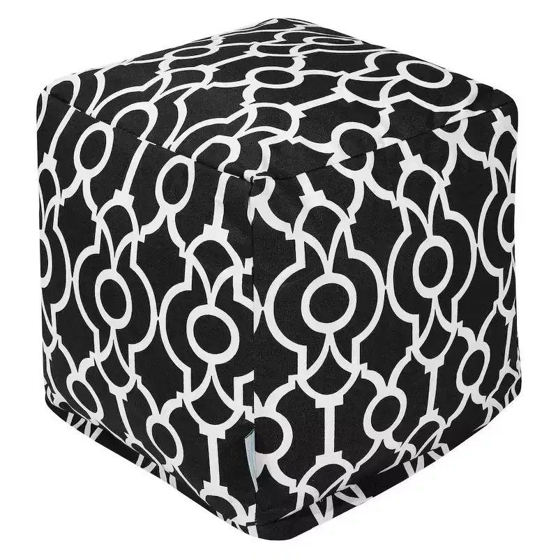 Majestic Home Goods,Cube Pouf Athens