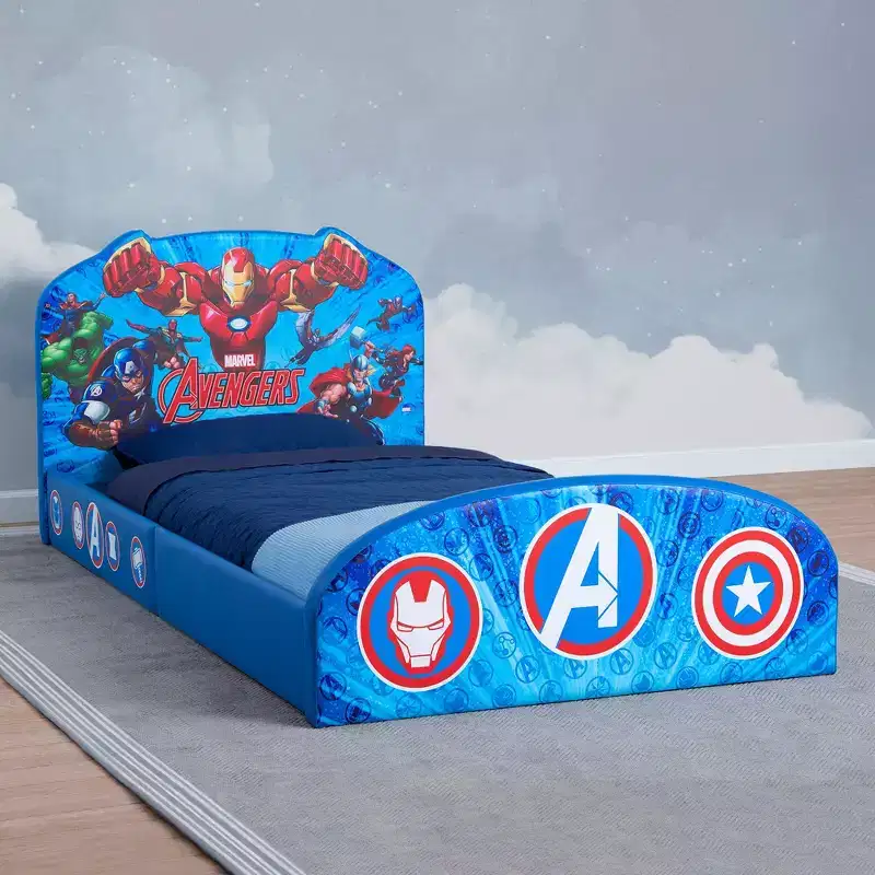 Marvel Avengers Upholstered Twin Bed