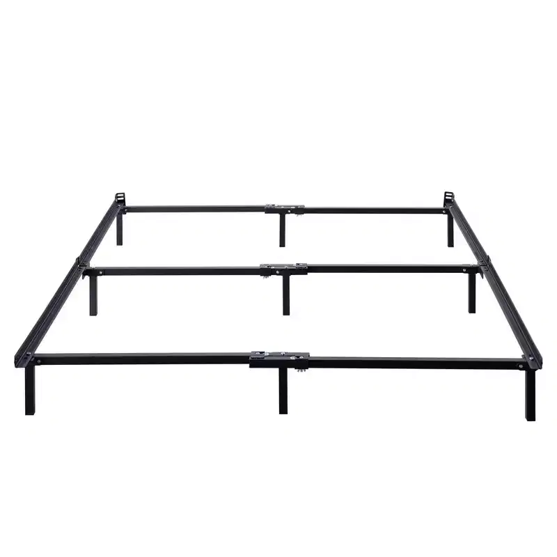 Full 7" Compack Metal Bed Frame Black - Zinus