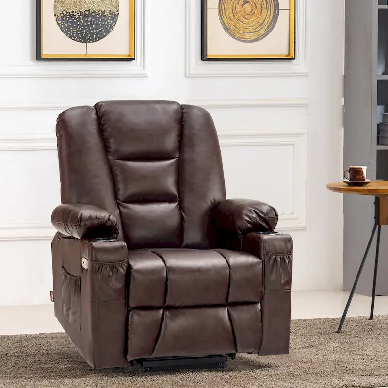 Compact Electric Lift, Massage, and Heated Recliner (Specially Designed for Petite Seniors)