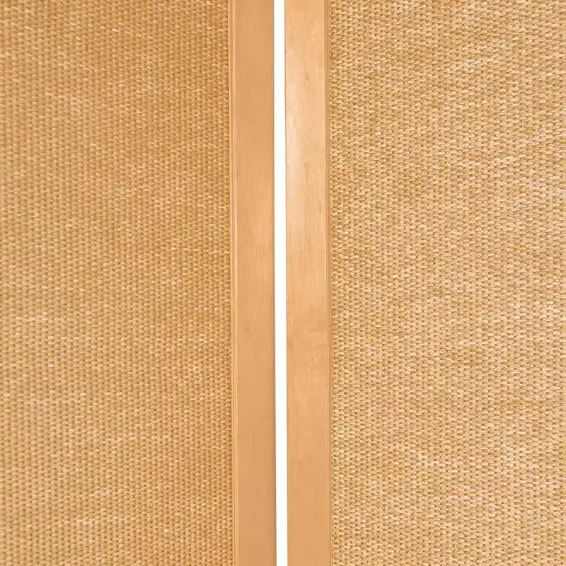 6 ft. Tall Jute Shoji Screen - Natural (6 Panels)