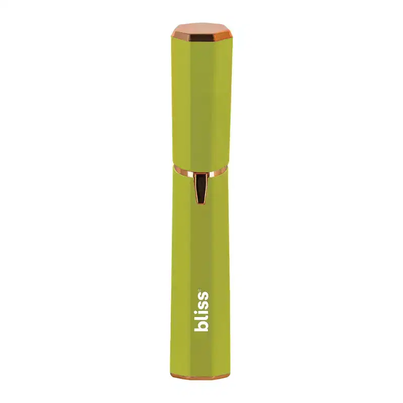 bliss Eyebrow Hair Remover - Lime: Battery-Powered, Facial Hair Trimmer, For All Hair Types