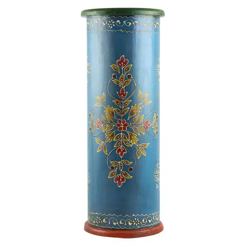Handpainted Solid Wood Umbrella Stand