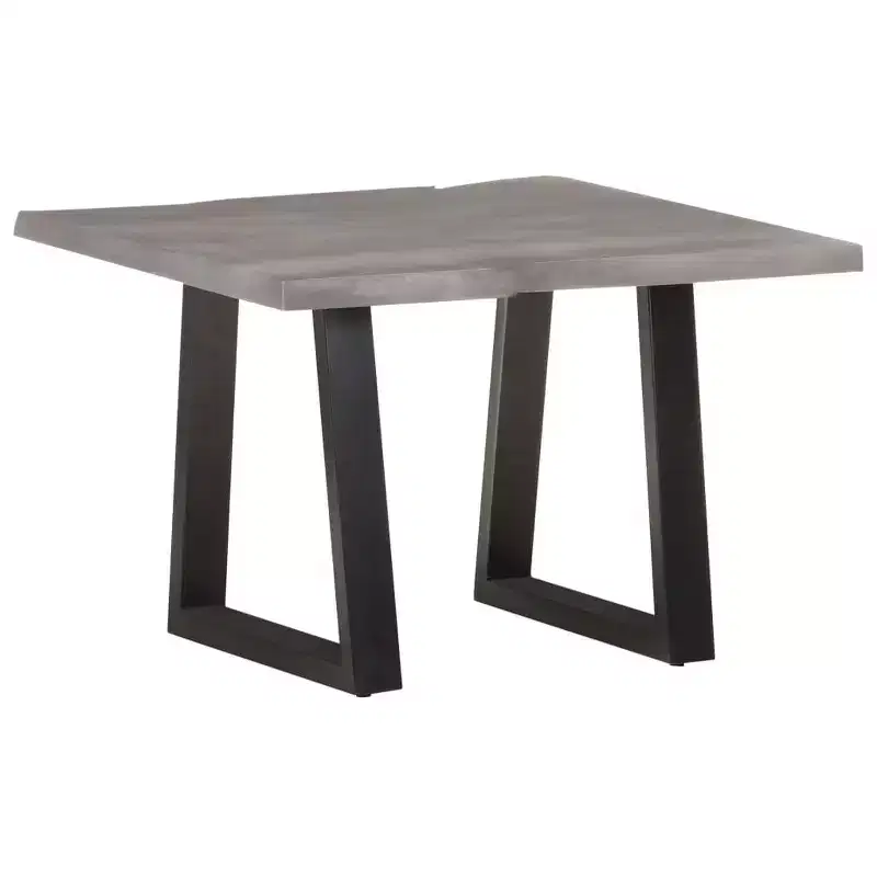 Coffee Table with Live Edges, Solid Acacia Wood