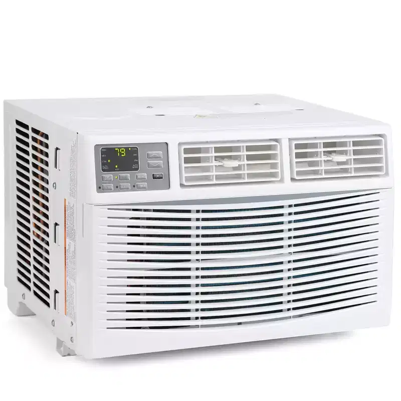 App & Remote Controlled Window AC: 10K BTU Unit for Windows, Cools Rooms Up to 450 Sq.Ft. Ideal with Sleep and Programmable Timer Modes