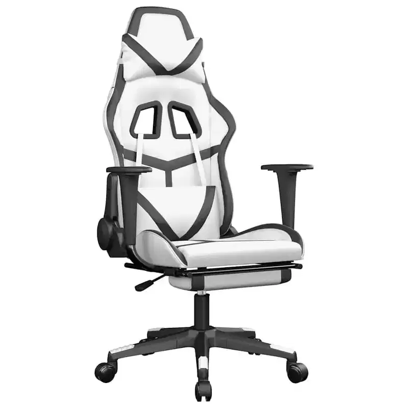 vidaXL Gaming Chair Black and Red
