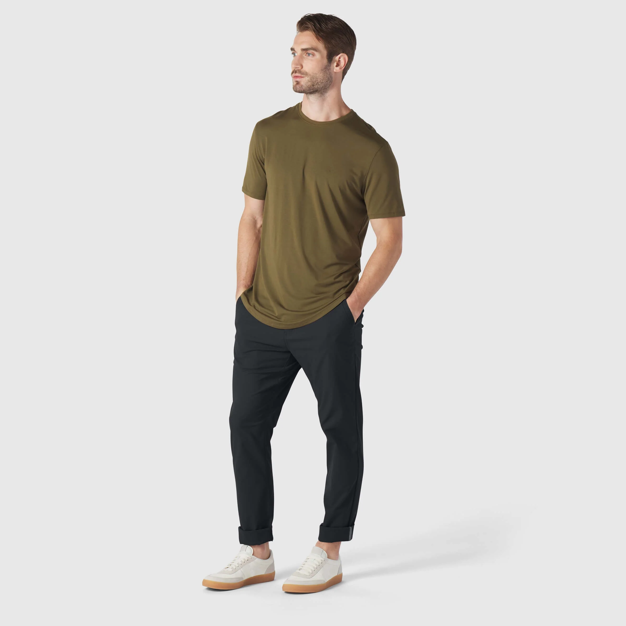 Classic Tee -- Olive Green