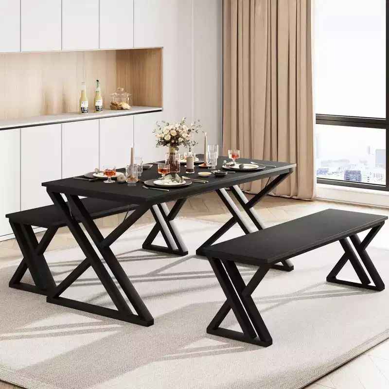Compact Computer Desk with Drawers  Modern Writing and Study Table for Small Home Office Spaces