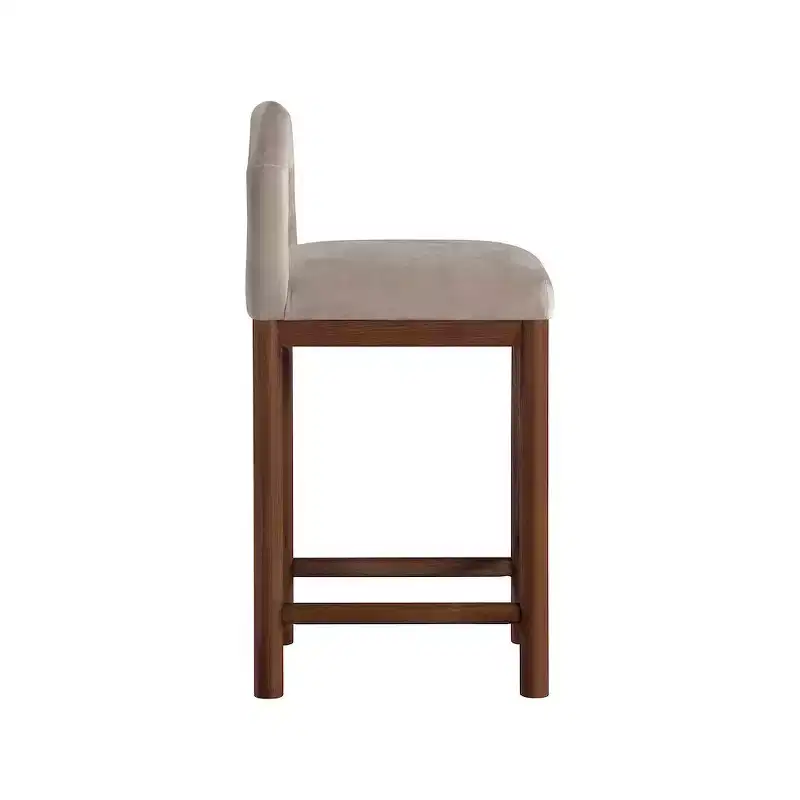 Velvet Counter Stool