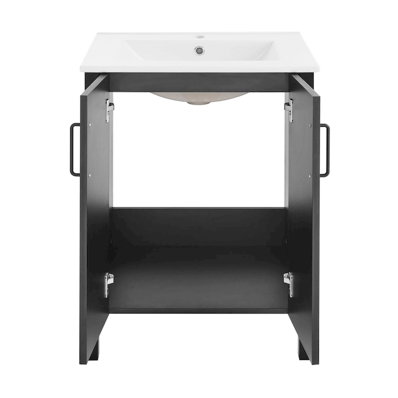 Avallon 24 Bathroom Vanity in Matte Black