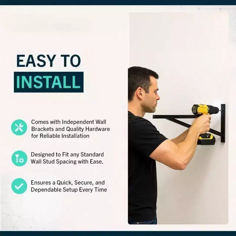 Heavy Duty Garage Shelf Wall Mount 1ftx 2ft Black Storage Shelves Holds 200 lbs Tools Bins Equipment Organization