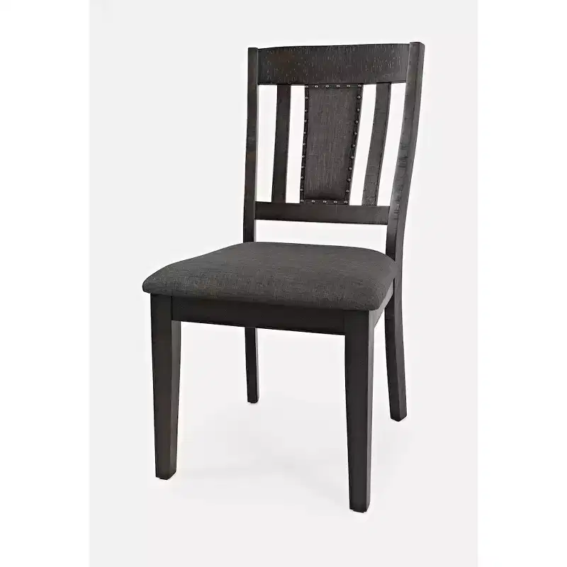 Jofran,American Rustics Upholstered Slatback Dining Chair with Nailhead Trim (Set of 2)