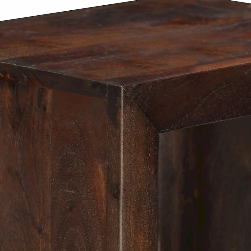 vidaXL Console Cabinet 15.7x11.8x43.3 Solid Acacia Wood