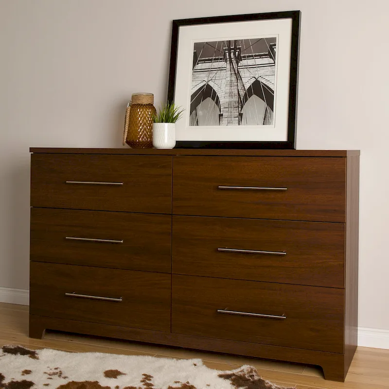 6-Drawer Double Dresser