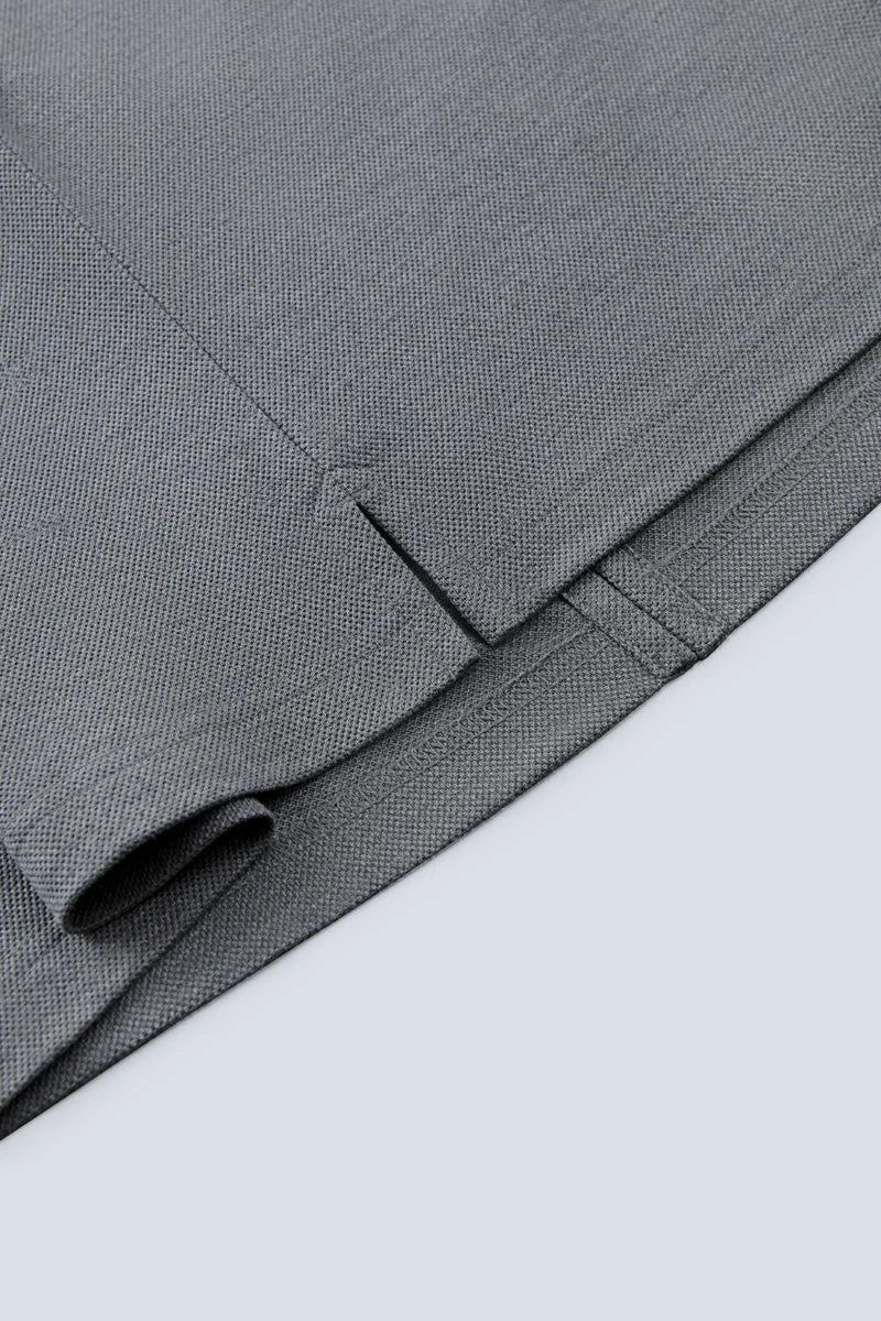 Pique Polo – Dark Grey