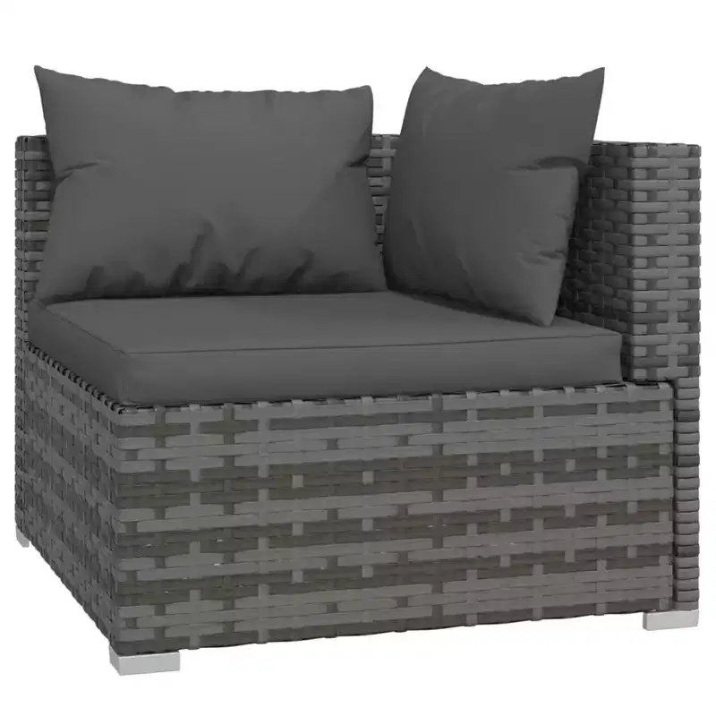 vidaXL Garden Lounge Set PE rattan Large Modular