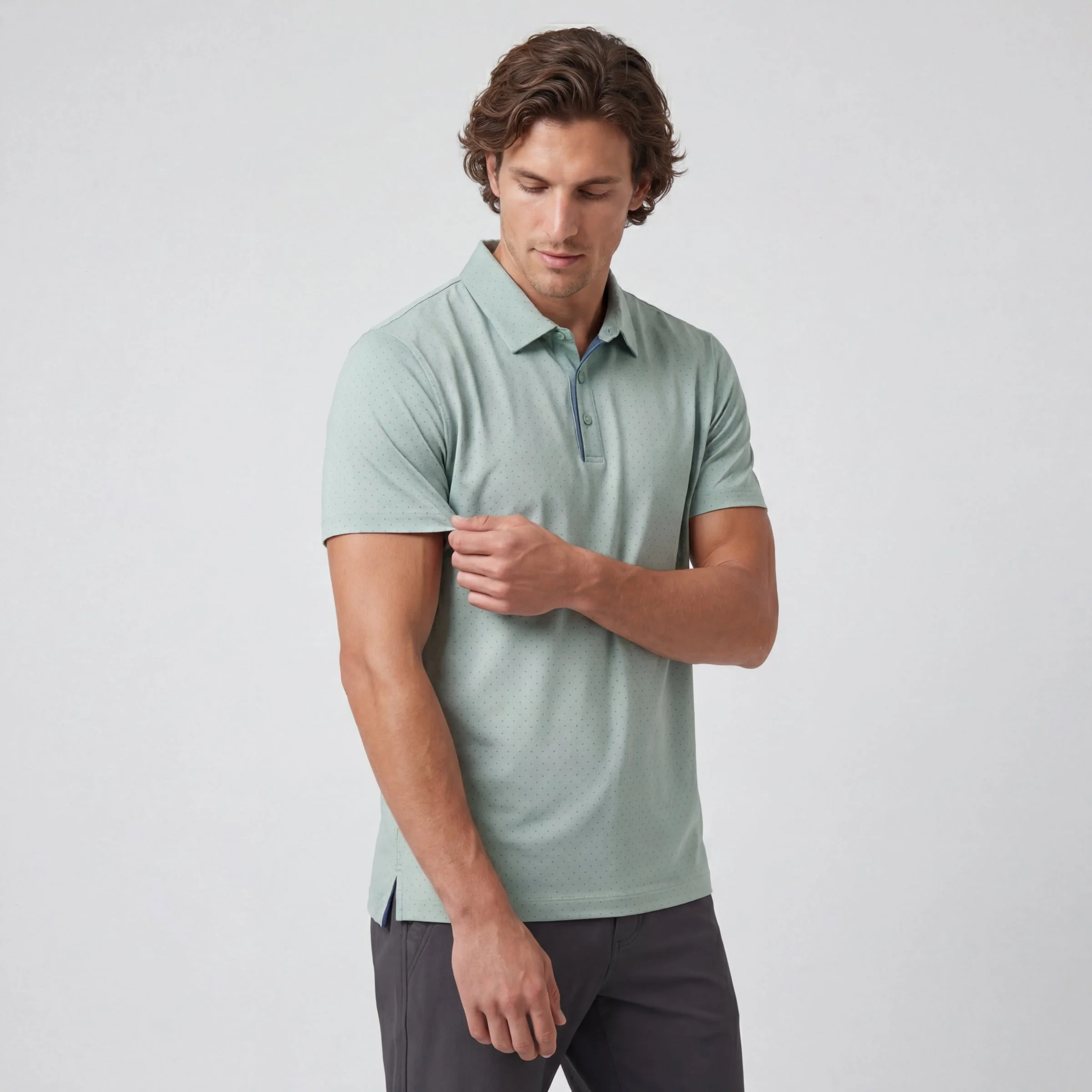 Performance Polo - Storm Green