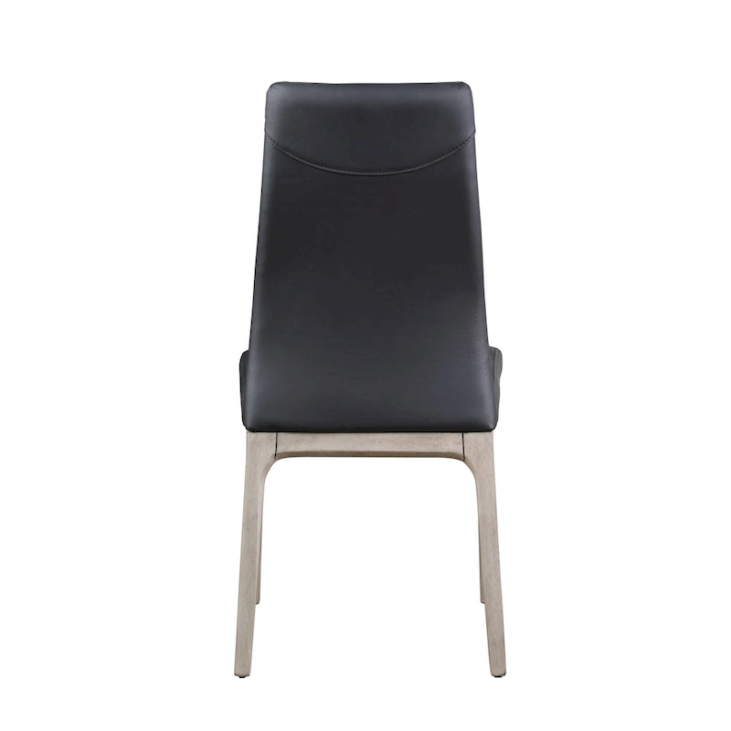 Somette Pogo Criss Cross Dining Set with Black Chairs