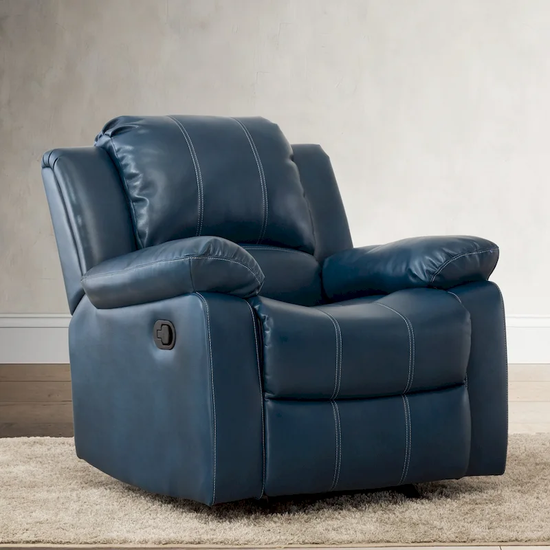 PU Leather Gel Recliner Chair