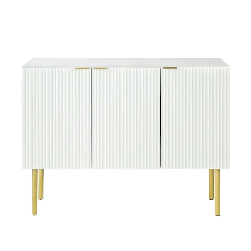 Lateral File Cabinet with Open Shelf - Sindoori Mango Finish
