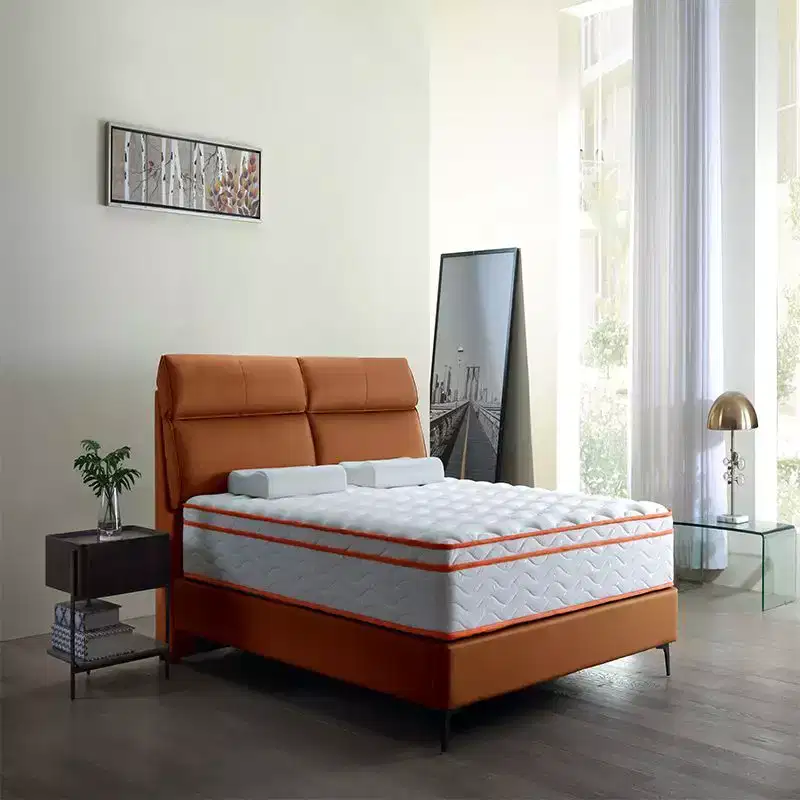 Okak Mattress with Pocket Spring, Pressure Relief and Breathable Hybrid Mattress, Memory Foam Mattress for Kids and Adults