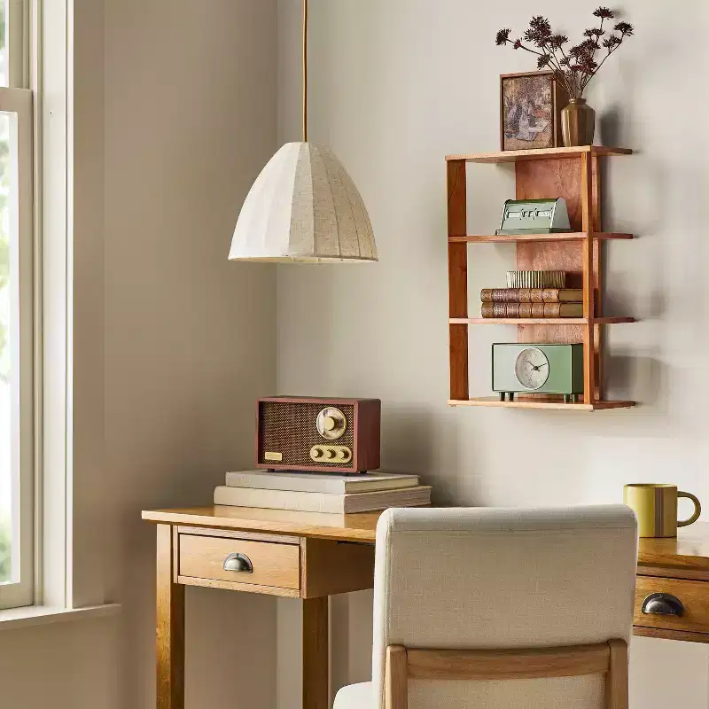 14" Wide 4 Shelf Mid-Century Wall Bookshelf - Hearth & Hand™ with Magnolia